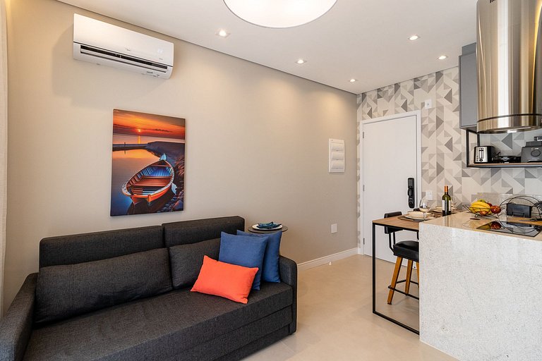 Moderno Luxo no Cambuí Academia, Piscina, Garagem