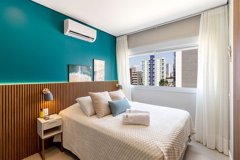 Moderno Luxo no Cambuí Academia, Piscina, Garagem