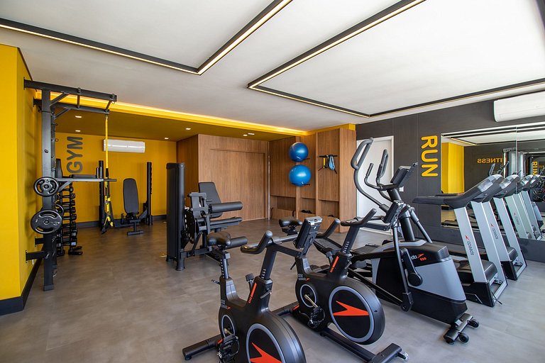 Moderno Luxo no Cambuí Academia, Piscina, Garagem