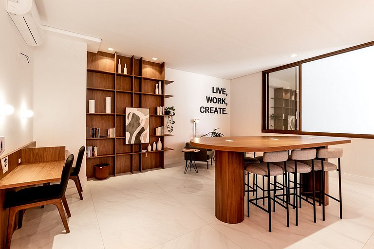 Moderno Luxo no Cambuí Academia, Piscina, Garagem