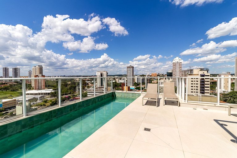 Moderno Luxo no Cambuí Academia, Piscina, Garagem