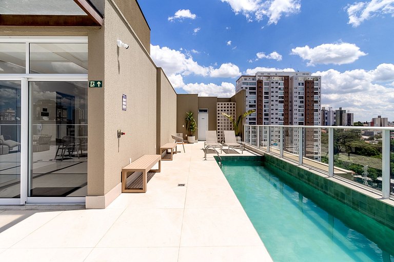 Moderno Luxo no Cambuí Academia, Piscina, Garagem