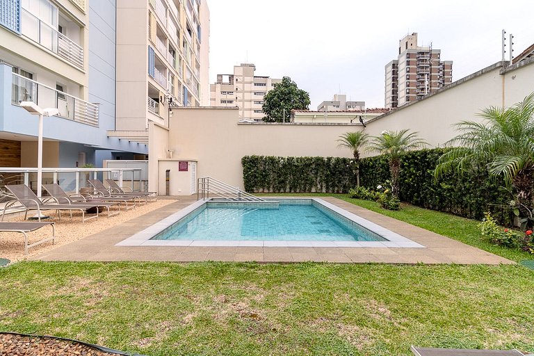 Aconchegante e Completo 500m do Cambuí – Lazer Top
